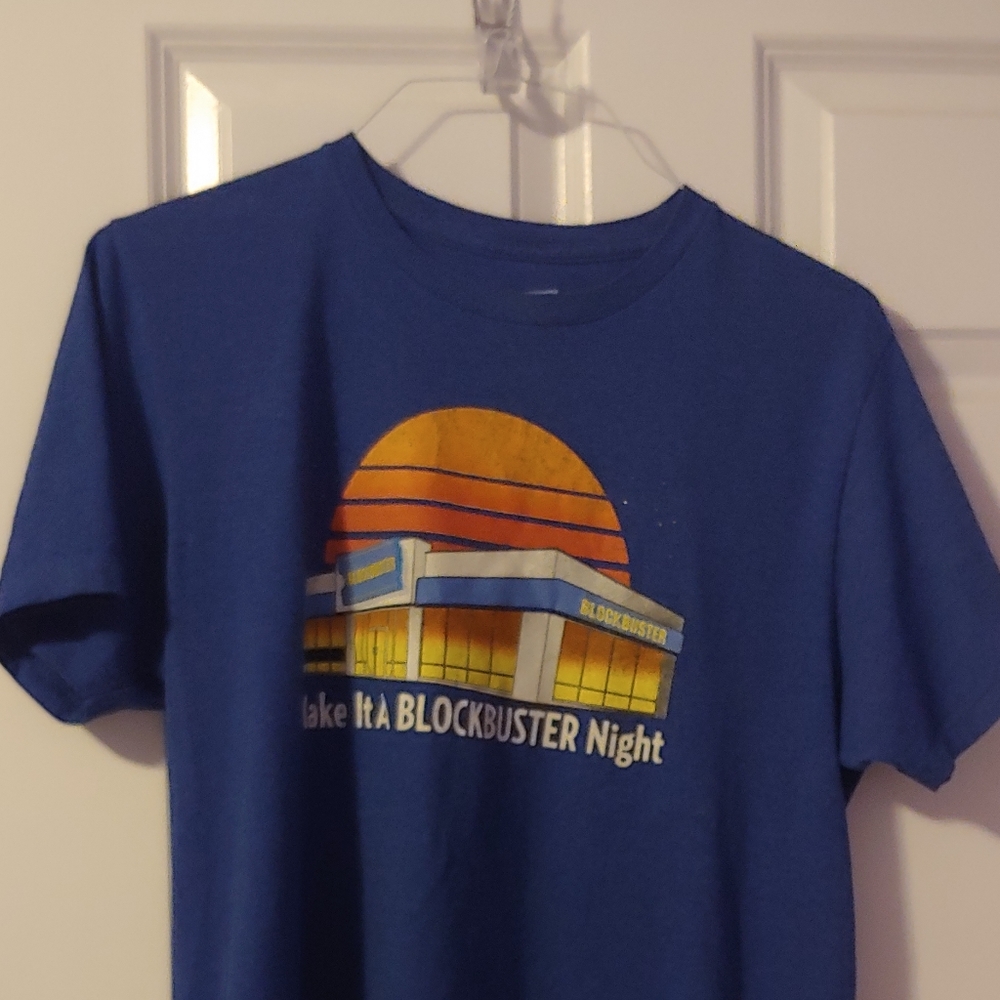 Blockbuster video shirt